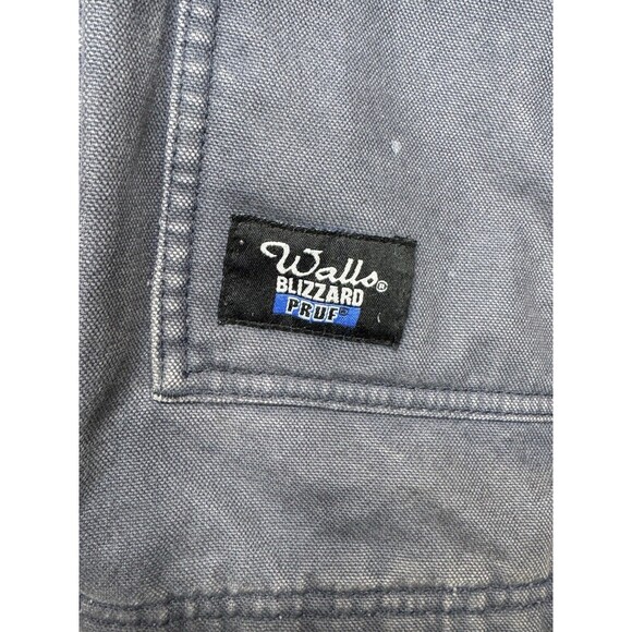 VTG Walls Blizzard Pruf Canvas Jacket Mens Large Chore Barn Work Distressed Coat - Picture 7 of 16